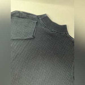 Karen Scott Women XL Long Sleeve Sweater Used Clean High Collar 100% Cotton GHP2